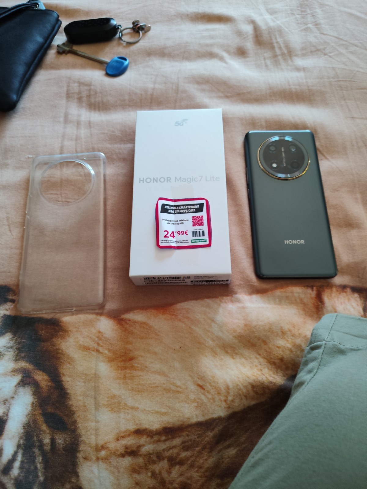 HONOR Magic7 Lite Nero 512GB 8GB RAM Snapdragon 6 Gen 1 MagicOS BRP-NX1M