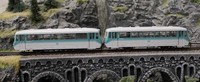 Piko 52896 H0 Dieseltriebwagen Br 772 & Steuerwagen Dr - Neu In Ovp