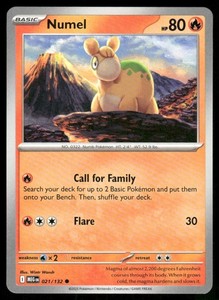 Numel ME01: Mega Evolution Pokemon #021/132 -