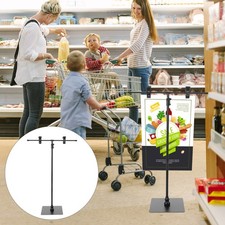  Poster Frame Stand for Table Marketing Sign Banner Holder Modern