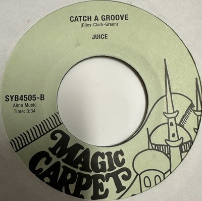 Juice/Big Bird & The Blowers ''Catch A Groove'' Funk Breaks 45 Magic Carpet