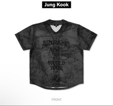 BTS Jungkook Arirang World Tour Basebalm Jersey Size M/L Brand New