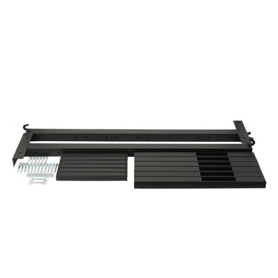 2 Pack 3 Tier Shipping Container Shelving Adjustable Heavy Steel Up to 1000 Lbs