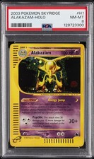 2003 POKEMON SKYRIDGE #H1 ALAKAZAM-HOLO PSA 8 on eBay