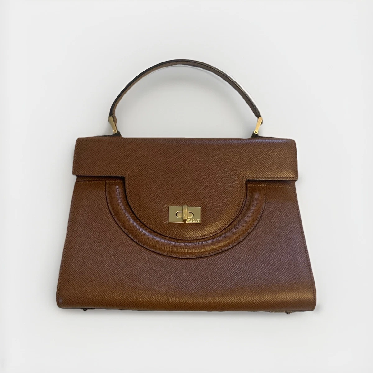 Bally Leather Exterior Satchel/Top Handle Bag Handbags & Bags for