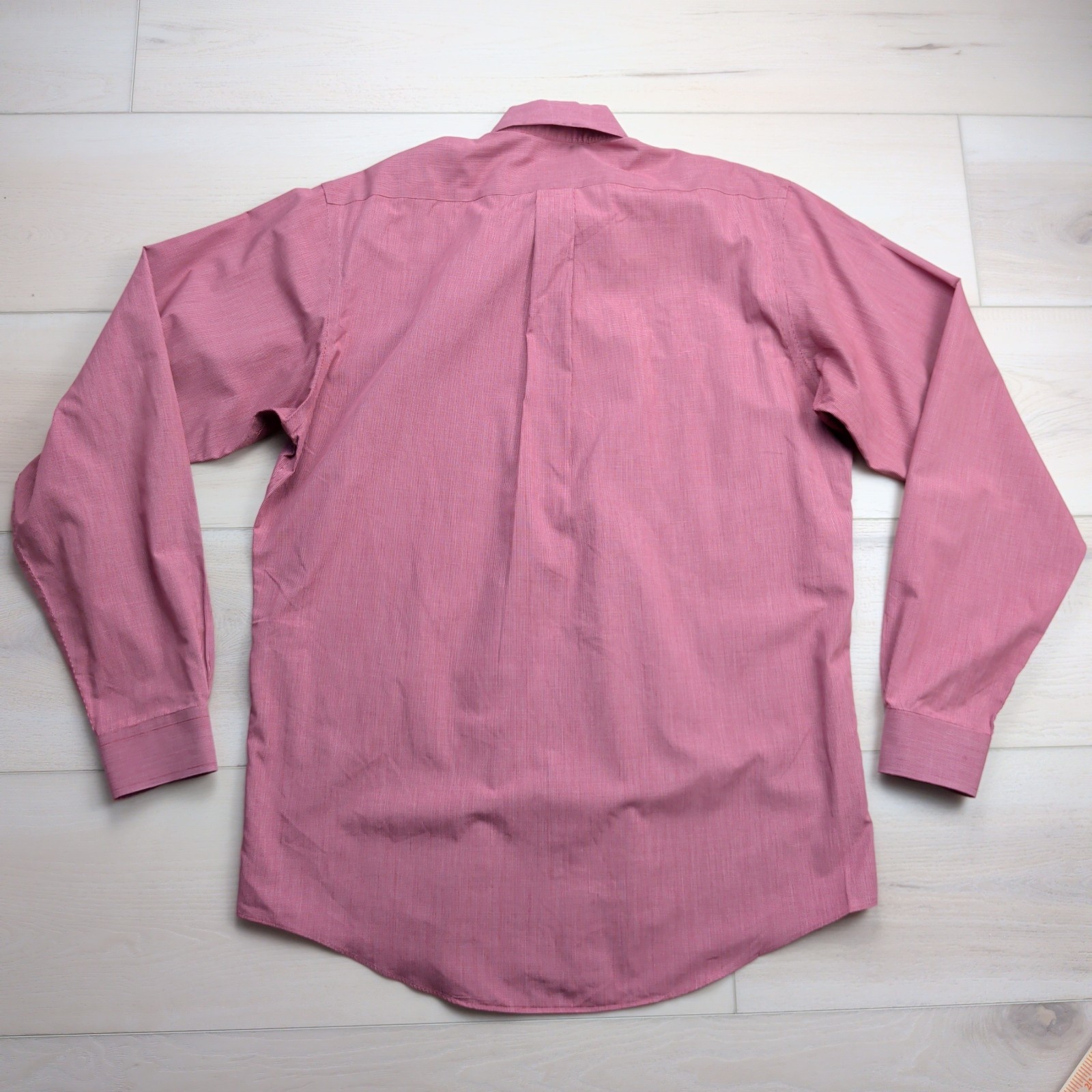 Brooks Brothers 346 Dress Shirt Mens 16 - 36/37 Non-Iron Button Down Red Check thumbnail 4