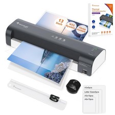 Bonsaii 13 Inch 7-in-1 Thermal Laminator and 100 PCS 3mil Thermal Laminating