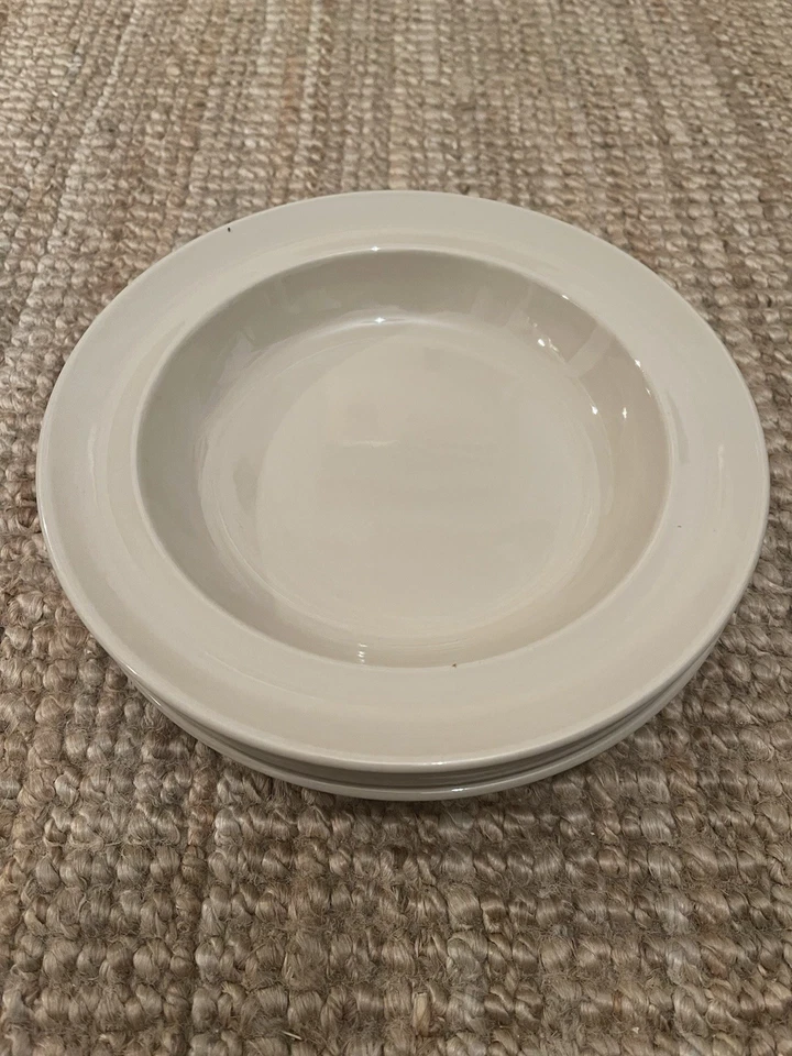 Wedgwood DRABWARE Rimmed Soup Bowl 8.75” Barely Used - Image 2 of 3