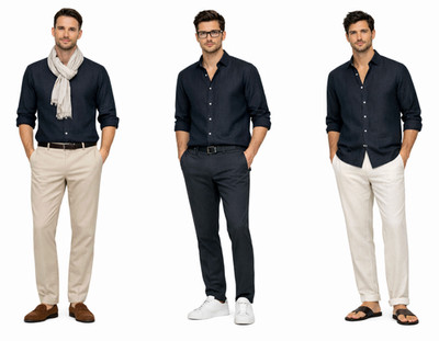 HUGO BOSS Lukas Natural Linen Shirt Leinen Herren Hemd Regular Fit Iconic Wow XL