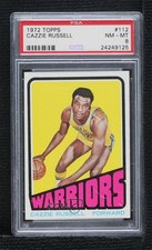 1972-73 Topps Cazzie Russell #112 PSA 8 10yl