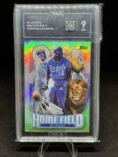 2026 Topps Bo Jackson Home Field Advantage #HA-11 TAG 9 Mint Royals 🔥