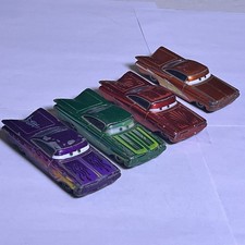 Disney Pixar Cars Chevrolet Impala Lot Low N Slo Die Cast Classic Rider Lot Of 4