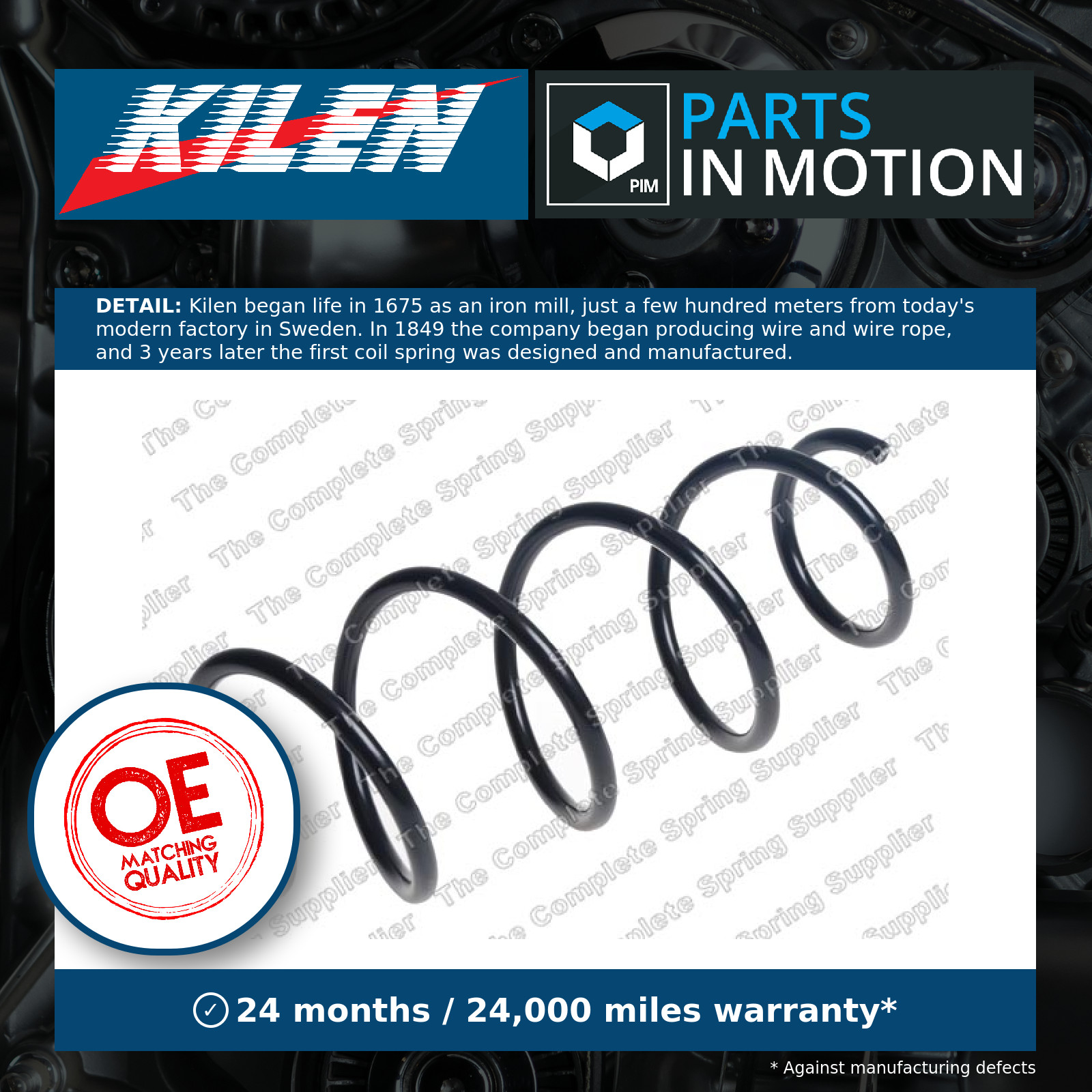 SUSPENSION SPRING 8750 6975 FOR SUZUKI M16A 1.6L K14C 1.4L 4cyl VITARA - Image 5