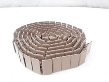 10'L Rexnord 2"W 843 Acetal Ultraviolet Straight Running Table Top Chain