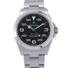 ROLEX Air-King 40mm Stainless Steel Black Dial 126900