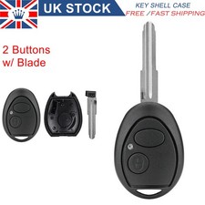 for Land Rover Discovery 2 TD5 Remote Key Fob Case Shell 2 Button With Blade