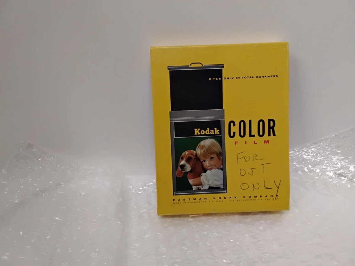 Kodak 100 ISO Color Ektachrome 4x5 in Film Format Camera Films for