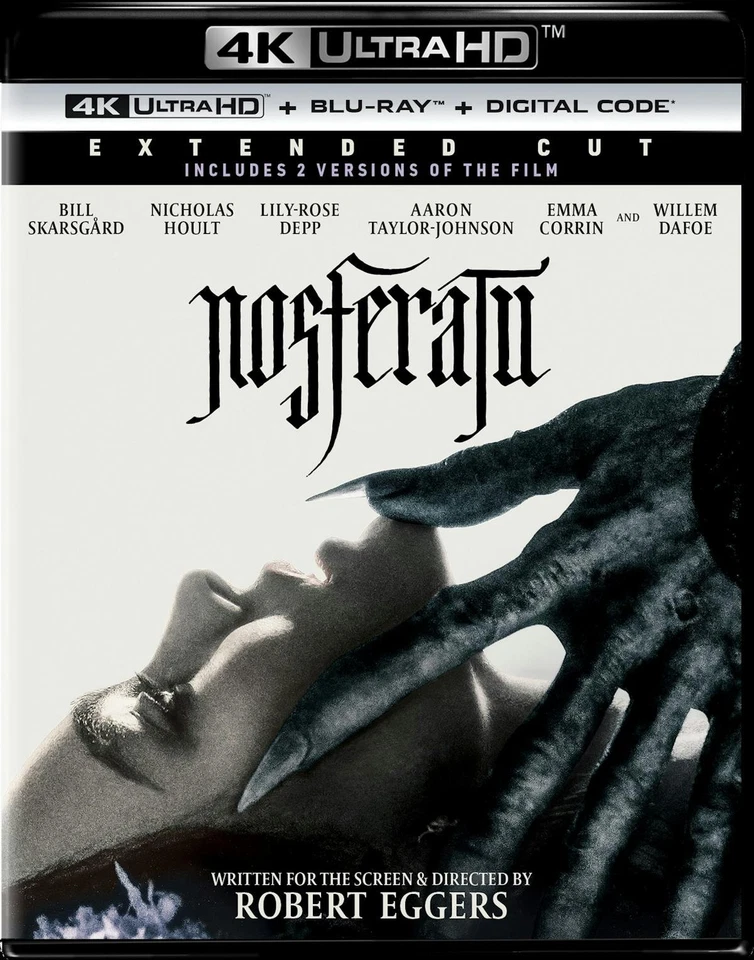 Nosferatu - Extended Cut 4K Ultra HD + Blu-ray + Digital 4K UHD Blu-ray NEW Foto 2 de 4