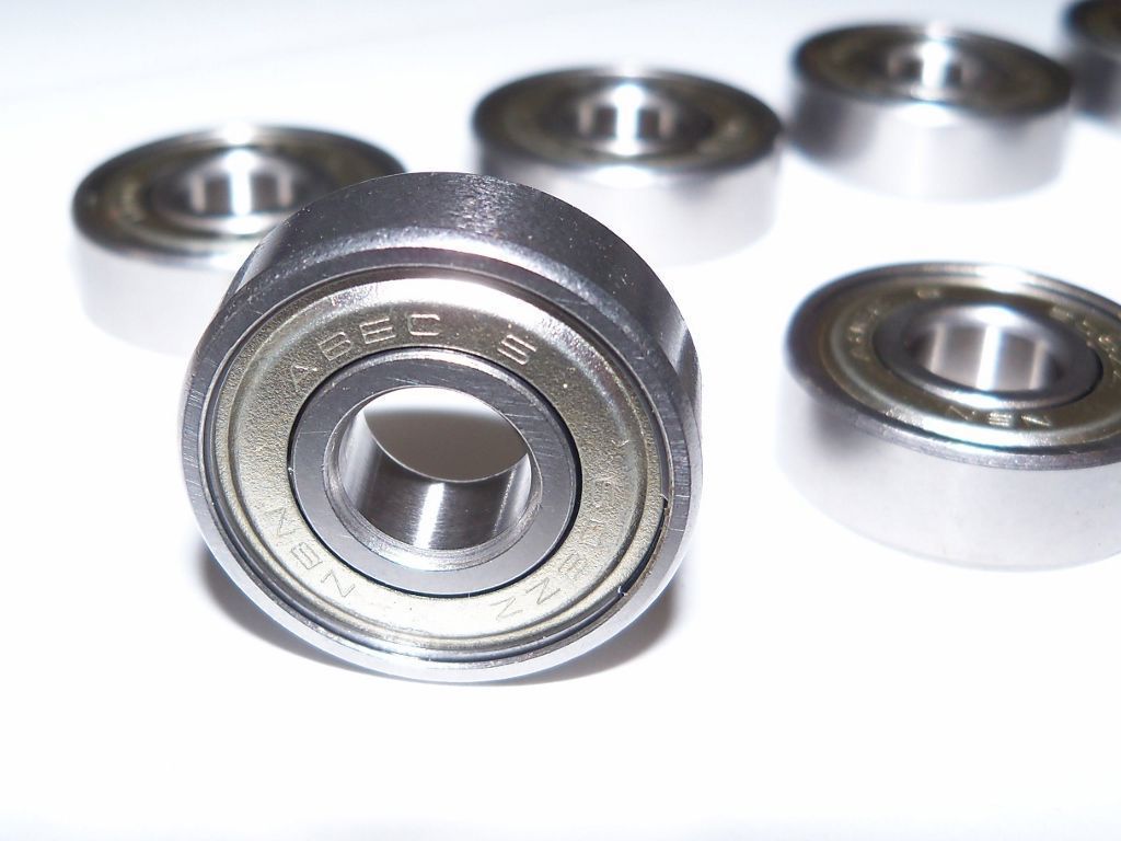SET OF 8 SKATEBOARD WHEEL BEARINGS PARTS 7