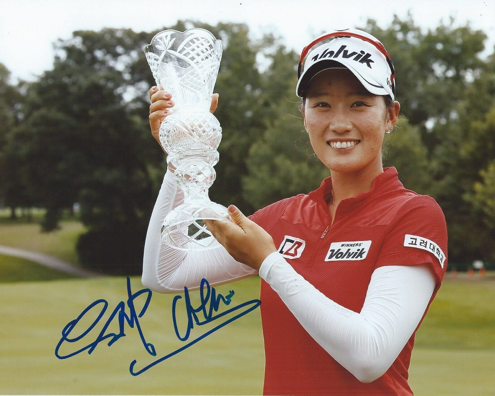Chella Choi Signed 8×10 Photo LPGA Autographed COA