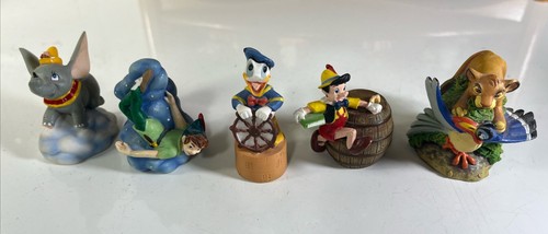 Lenox Disney Clásico Dedal Colección Set de 18 con Espejo Estante Expositor - Imagen 5 de 11