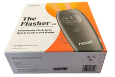 NEW Flasher 2.0 by Nood, IPL Laser Hair Removal Device for Men and Women Black 