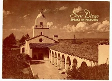 1945 San Diego Speaks In Pictures California Paul W Pollock B & w Illustrated
