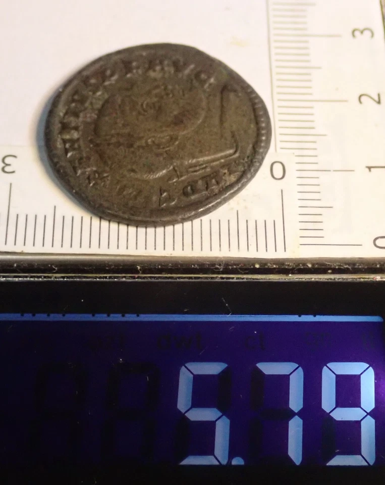 ¡RARO!!! ¡Templo hexástilo imperial romano Majencio!!! Original Auténtico!!! Foto 3 de 3