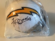 Fred Dean Autographed Signed Chargers Mini Helmet W / HOF 08 - Schwartz Sports