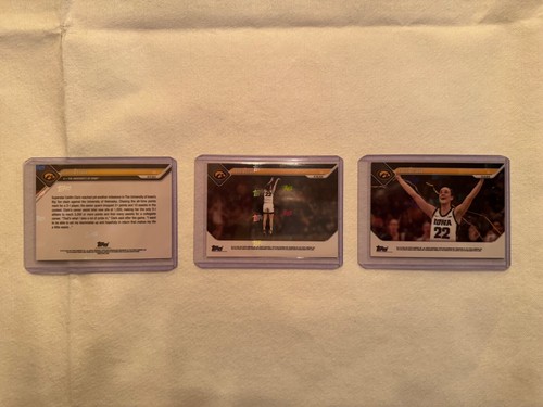 Caitlin Clark BUNDLE SET w/ Basketball, Cereal Box, Box of Panini cards & more - Picture 16 of 19