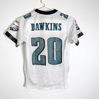Vintage Reebok Philadelphia Eagles Jersey Brian Dawkins #20 White