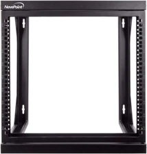 Navepoint 9U Open-Frame Server Rack for 19" IT Network Equipment & A/V Devices F