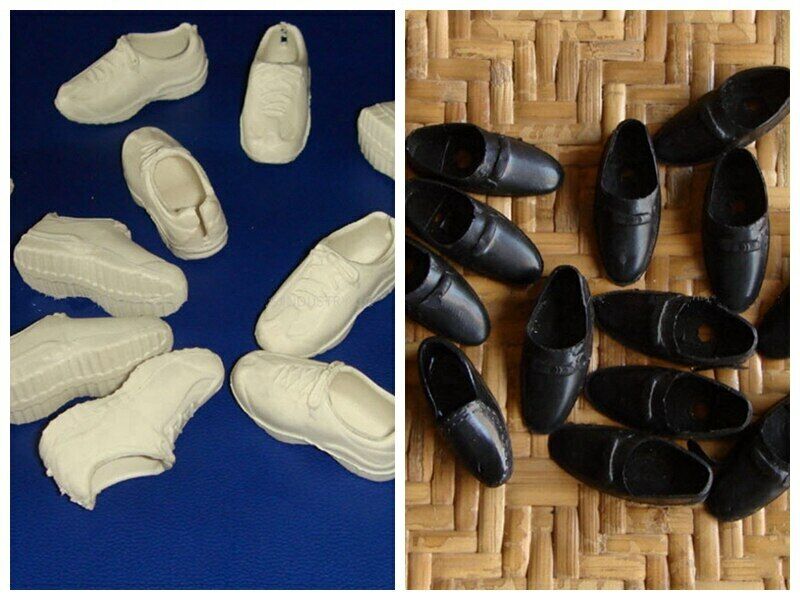 5pairs/lot Fashion Doll Shoes For 12in Ken Boy Doll Sneakers Shoes 1:6 Kids Toys