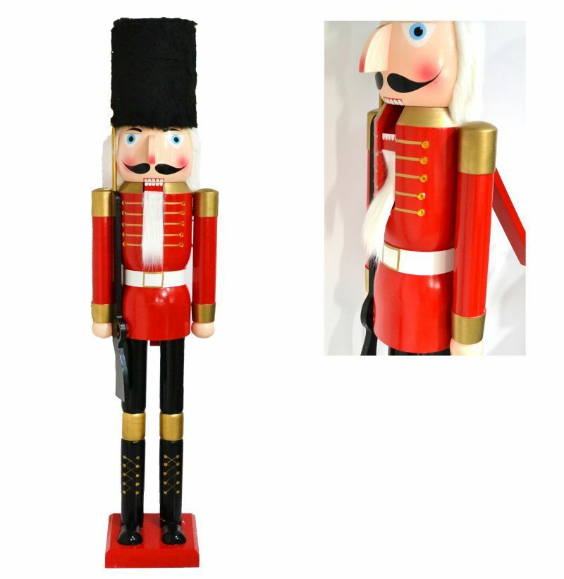 Ufficiale originale dello Schiaccianoci in uniforme bianca | Artigianato Erzgebirge | €25
