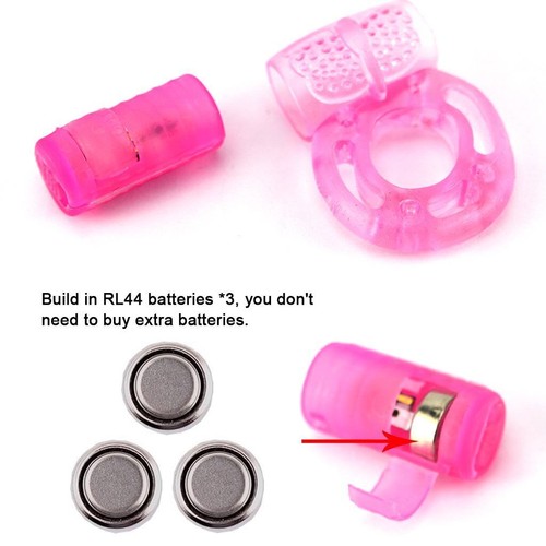 5x Male Vibrating Cock Ring Waterproof Penis Vibrator Couple Sex-Toy Clit Orgasm - Picture 11 of 11