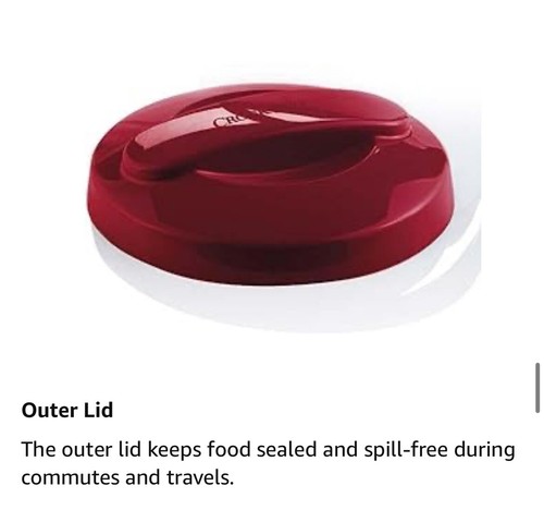 Brand New Red Crock Pot Lunch Crock Portable Food Desktop Warmer New In Box - Picture 5 of 18