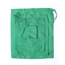 Cotton Single Drawstring Green Reusable Storage Natural Cotton Muslin Bags