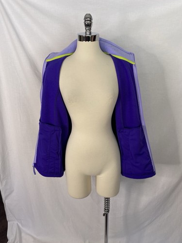Cabela’s Purple Fleece Full Zip Jacket Embroidered Womans Size Small To Medium - Picture 8 of 12