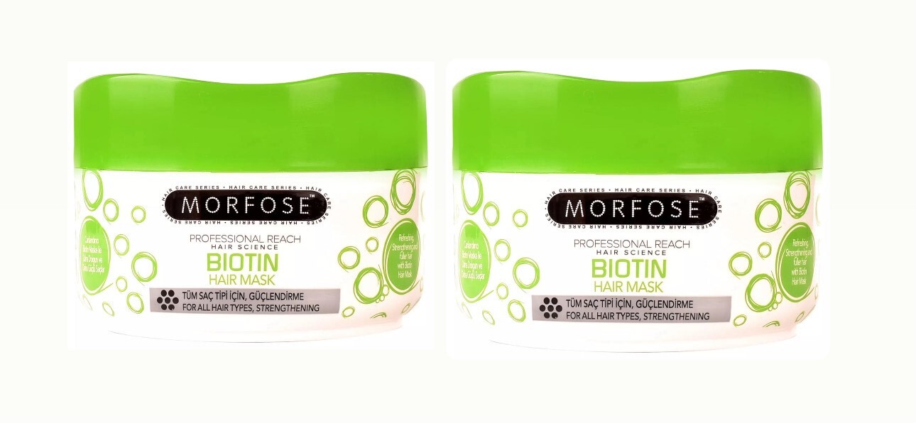 Morfose - Biotin Hair Mask 500ml X 2.
