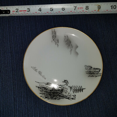 Fukagawa Arita 903 Pattern china made in Japan plate salad bowl