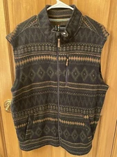 SmartWool Wool Blend Full-Zip Tech Jacket Mens XL Aztec Rare