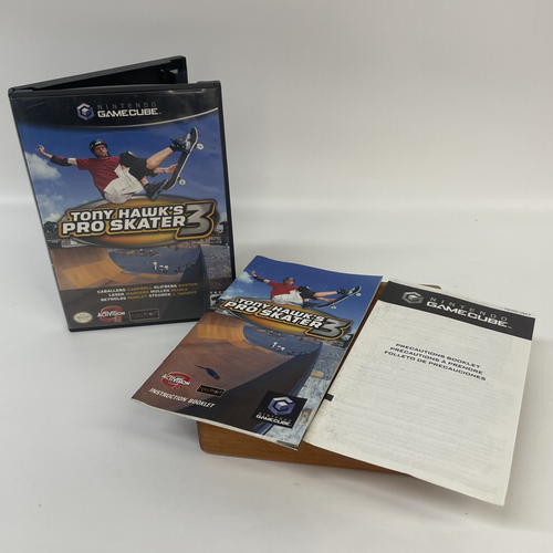 Tony Hawk's Pro Skater 3 (Nintendo GameCube, 2001) NO GAME! - CASE & MANUAL ONLY