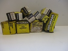 VTG SYLVANIA ELECTRONIC TUBE LOT OF 12 MODEL VARIES