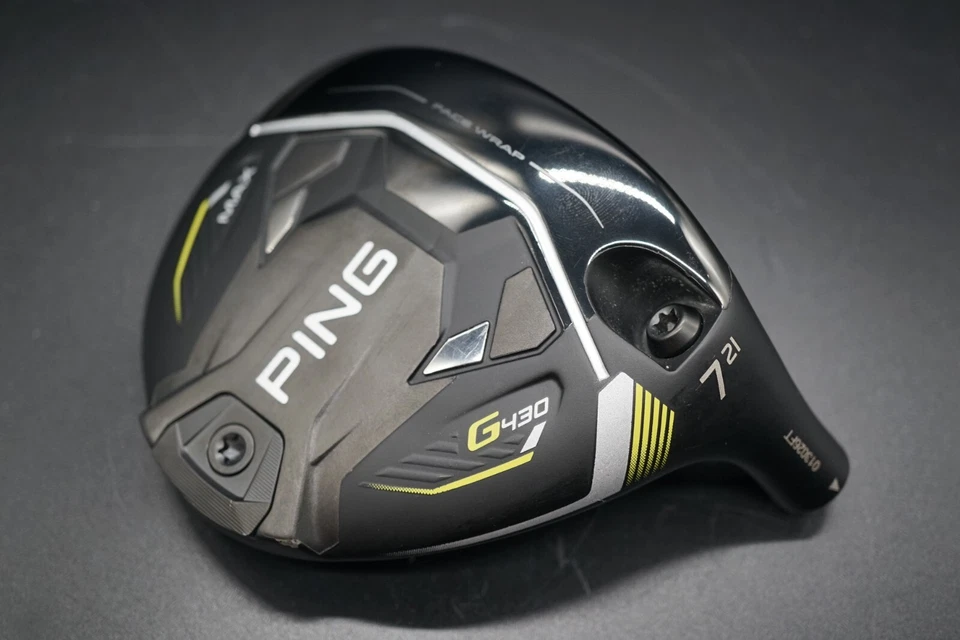 Cabezal de madera de calle PING G430 MAX 7W 21° solo con cubierta de cabeza usado Foto 4 de 4