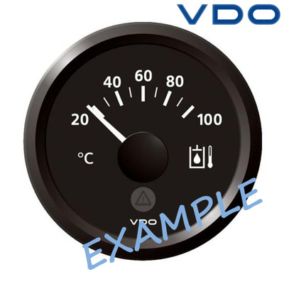 VDO Cockpit International Öltemperatur 200°C 52mm 12V