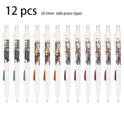 12 Pcs Deli 0.5mm Mechanical Pencil Student School Stationery Writing Eraser