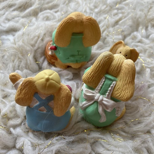 Vintage 1993 Hasen Figuren H.B. Von D.C.I. Osterhasen Wohndeko Keramik - Bild 3 von 5