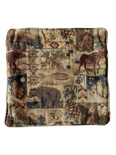 Blazing Needles Tapestry Throw Pillow Covers - Thumbnail 3