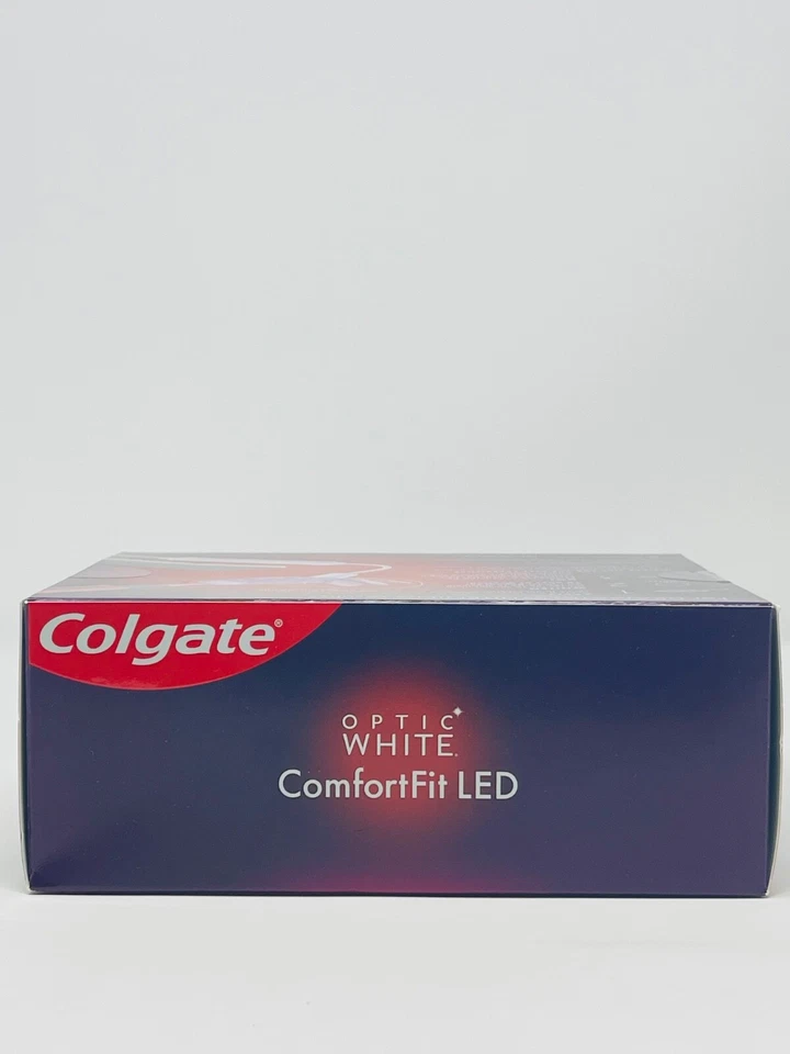 Kit de blanqueamiento dental LED Colgate Optic blanco ComfortFit esmalte seguro nuevo Foto 2 de 4