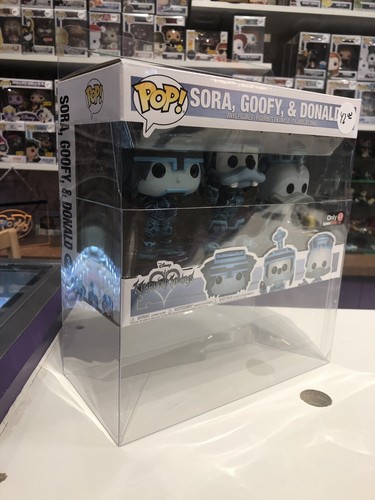 5 UV & SCRATCH RESISTANT Funko Pop! Older Size 3-Pack Vinyl 0.50mm Box Protector - Picture 3 of 12